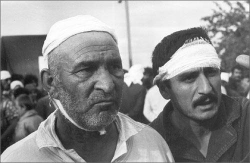 Турки-месхетинцы, пострадавшие от погромов