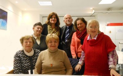 Вечер памяти в Интеграционном центре. Справа – Галина Кузнецова