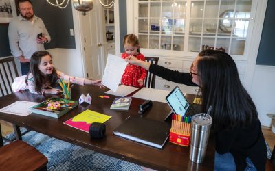 Families Work and Learn Together at Home