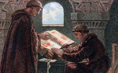 Pictures_of_English_History_Plate_XII_-_Domesday_Book