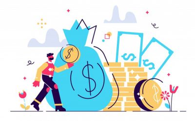 fees-funding-rich-finance-earning-currency-capital-concept-money-transfer-e-commerce-success-economy-accounting-illustration-lot-money-coins_126608-815