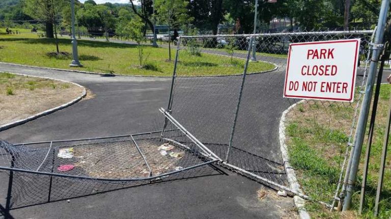 park closed