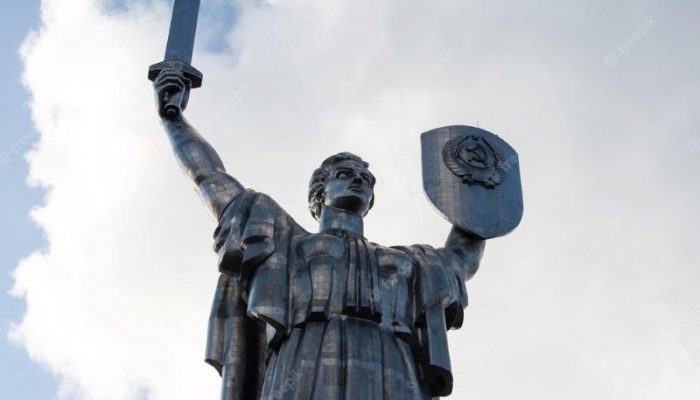 view-motherland-giant-steel-monument-sculpture-kiev-ukraine
