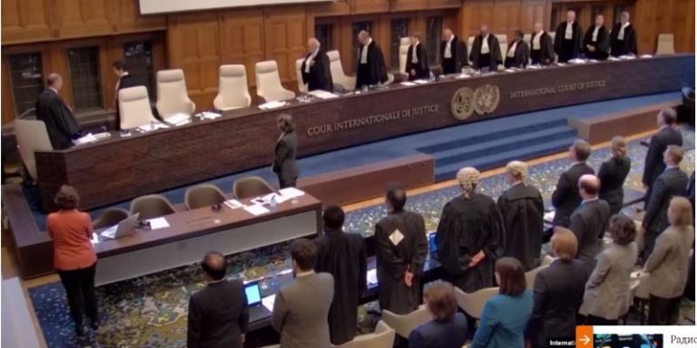 Публичные слушания Международного суда ООН по иску Украины против России (архивное фото)