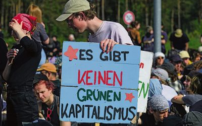 GERMANY-ENVIRONMENT-AUTOMOBILE-TESLA-PROTEST