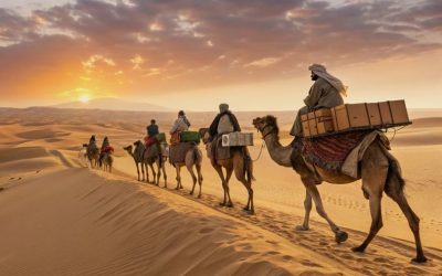 caravan-of-many-camels