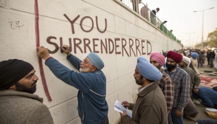 muslim-islamic-men-in-turbans-writing-a-large-sign