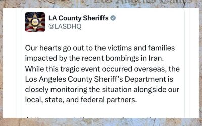 LA county sheriffs on x 25