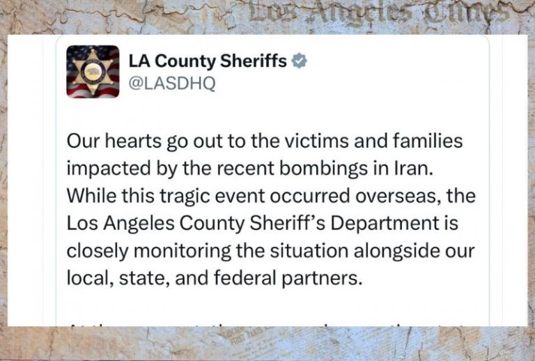 LA county sheriffs on x 25