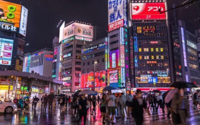 tokio under plum rain