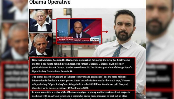 behind mamdani obama