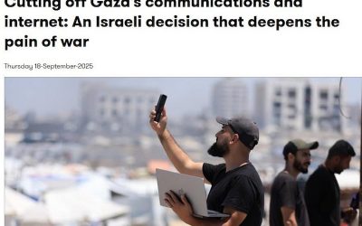 cutting off gaza