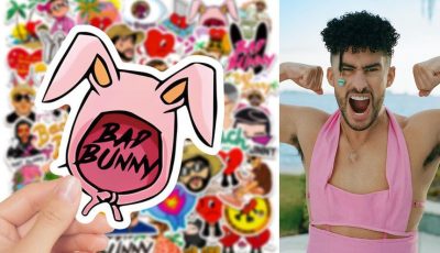 bad bunny collage