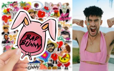 bad bunny collage