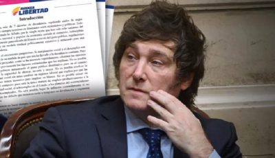 Milei doesn’t lie, while we are gover