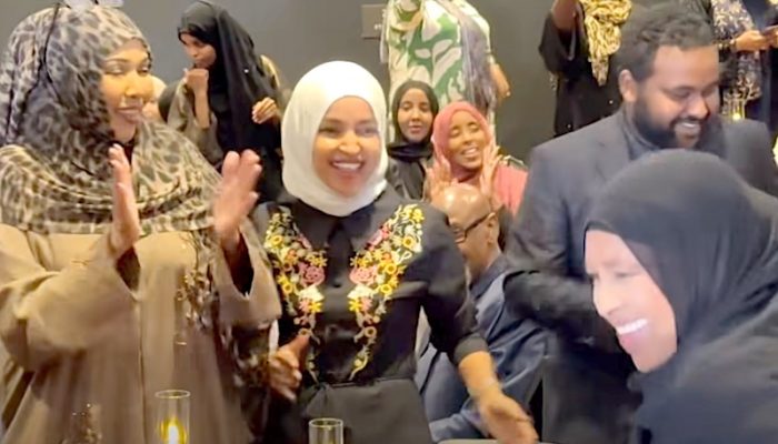 ilhan omar with friends