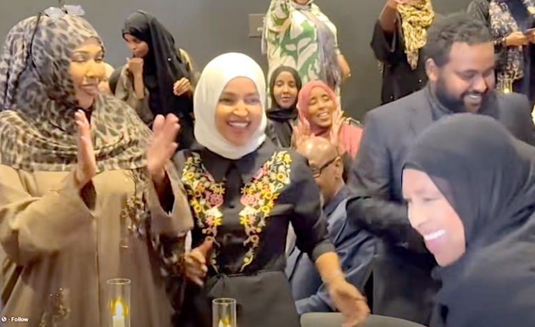 ilhan omar with friends