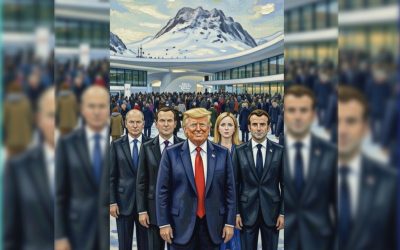 trump and others in davos