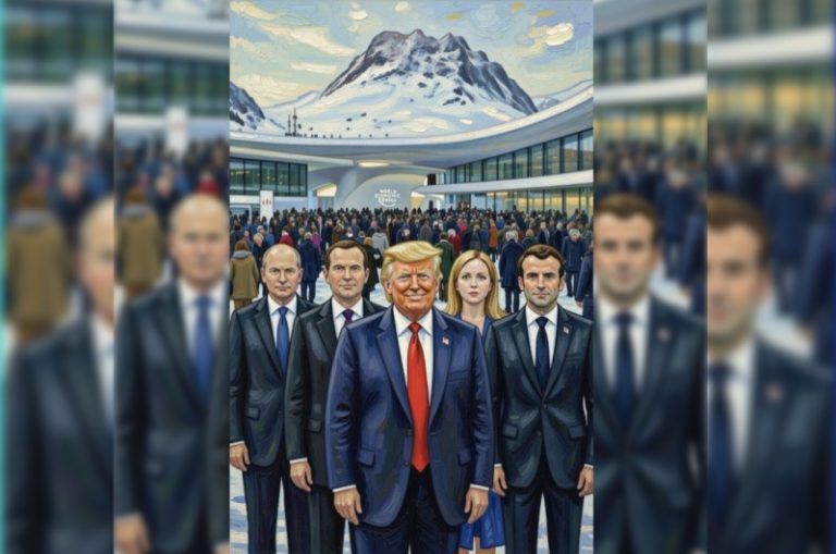 trump and others in davos