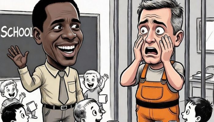 black and white dilemma