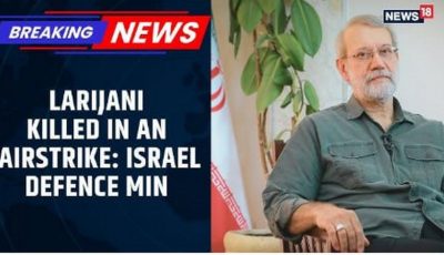 larijani killed in an