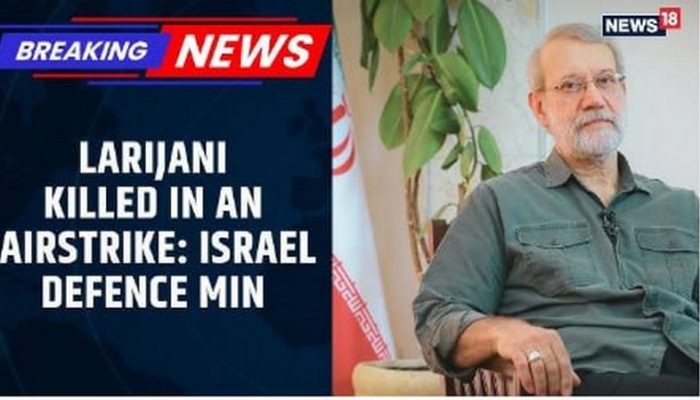 larijani killed in an