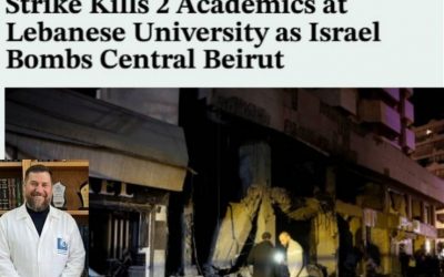 strike kills 2 academics