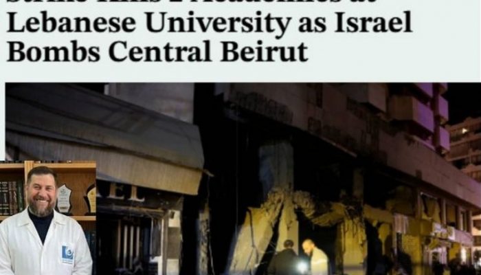 strike kills 2 academics