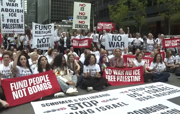 protestsin ny